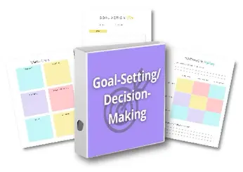 Goal setting / decision making template pack
